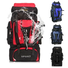 70L Military Large Tactical Backpack Rucksack Camping Hiking Bag Outdoor Travel