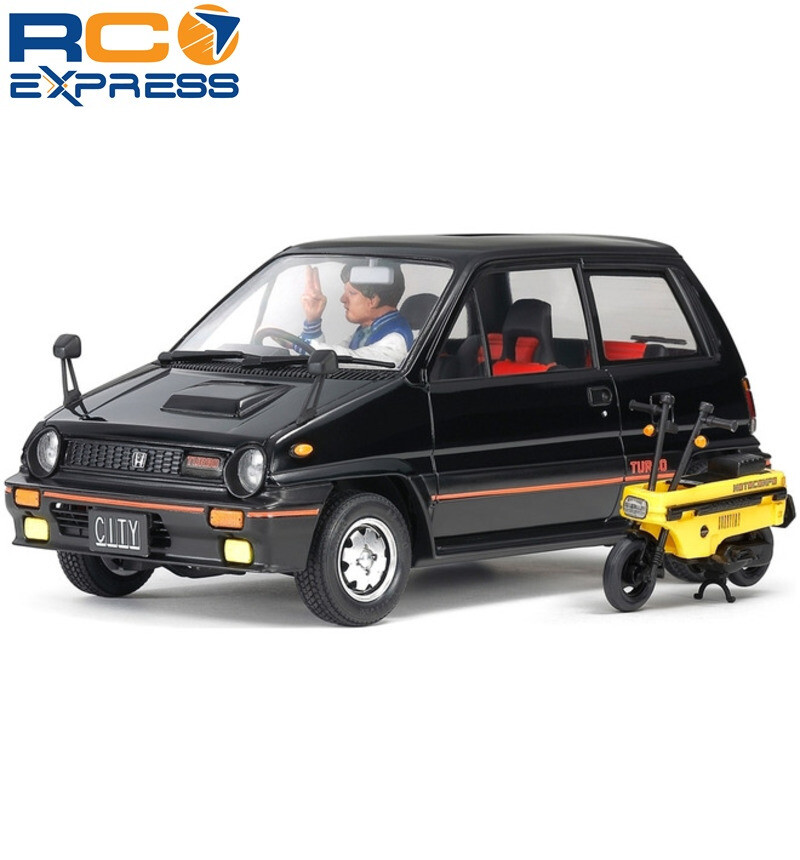 TAMIYA HONDA CITY TURBO 1/24当時物 Tamiya 1/24 Honda City Turbo LIMITED EDITION Plastic Model Kit