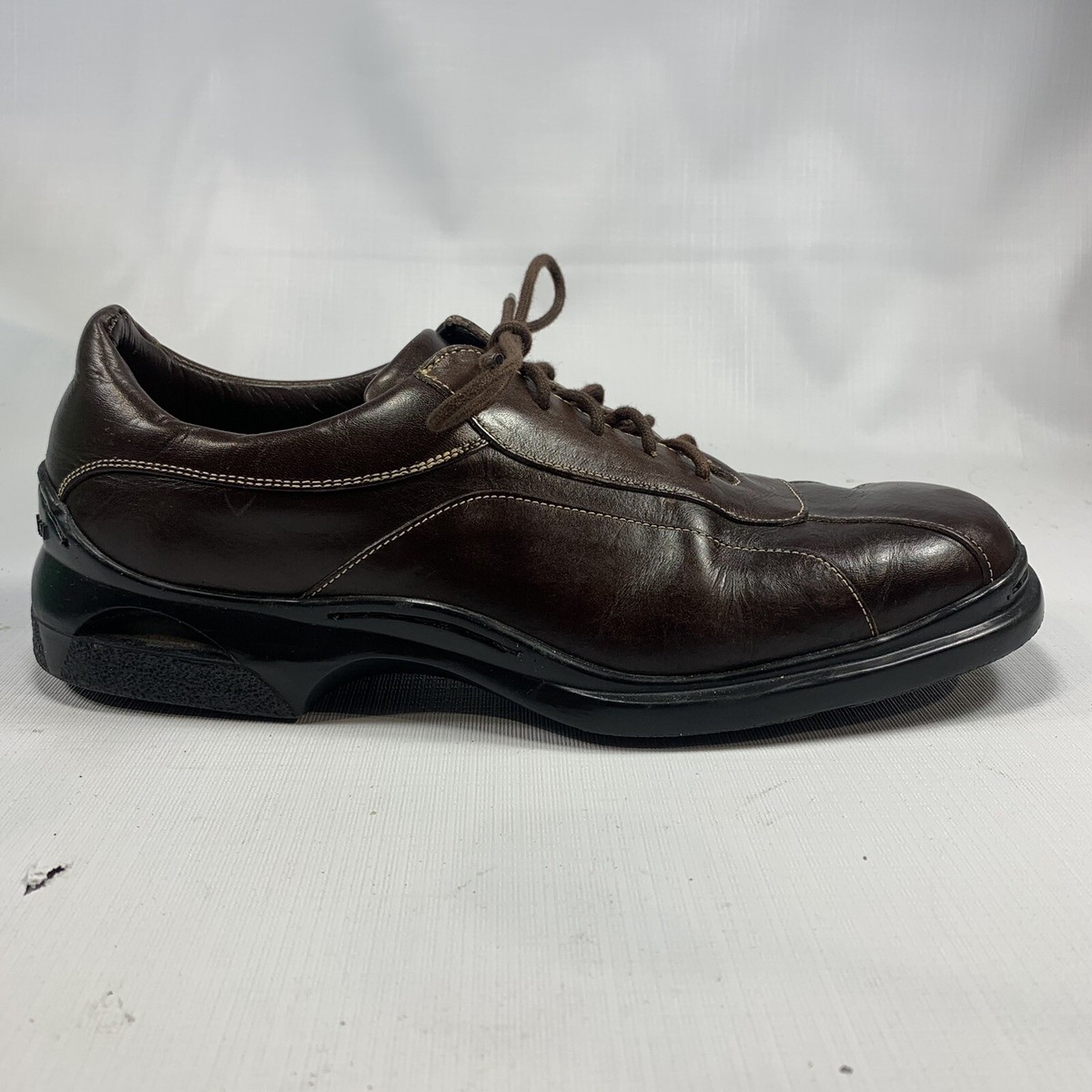 Cole Haan Air Men\'s Brown Leather Round Toe Stitched Oxford Shoes Size 1… Cole Haan Air Men main image 3