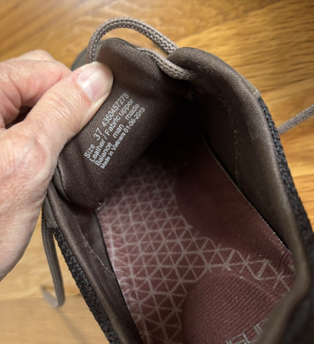 Dansko Brown Waterproof Trail Hiking Shoe Paisley Vibram Women's 37 US 6.5 - 7 - Picture 13 of 15
