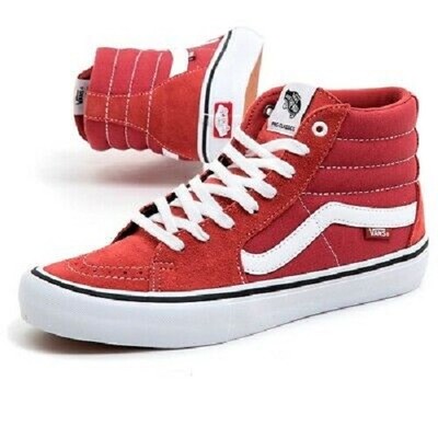 vans sk8 hi pro red