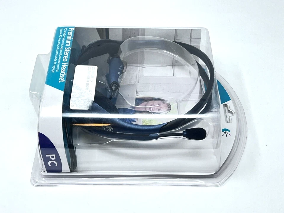 Logitech Premium Stereo Headset NEW 2002 - Image 3 of 4