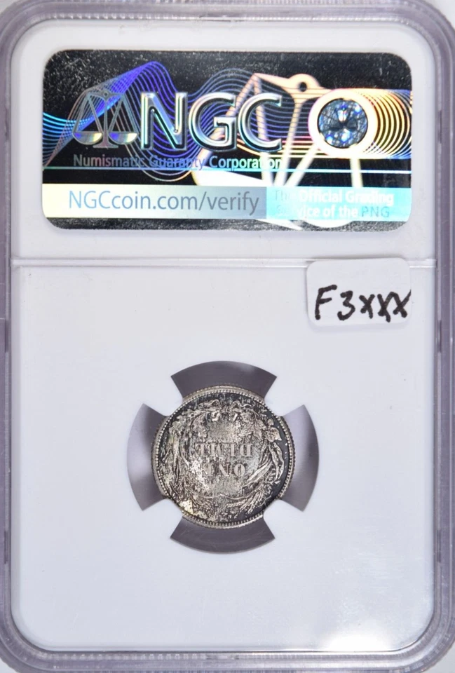 1907 BARBER DIME ~ SHARP STRIKE NGC MS64! - Image 2 of 4