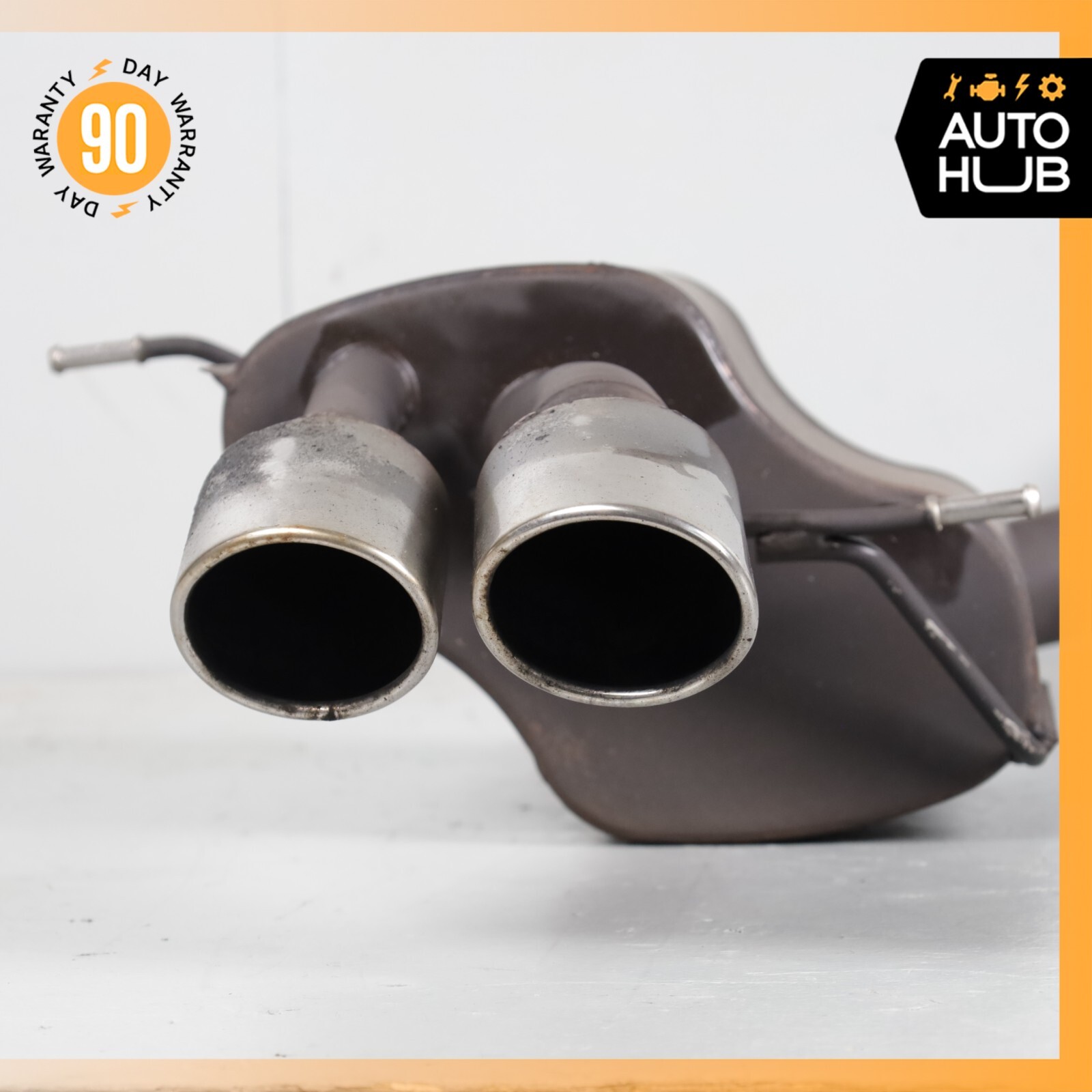 Maserati Quattroporte M139 Exhaust Mufflers Dual Tips Left & Right Side Set 71k