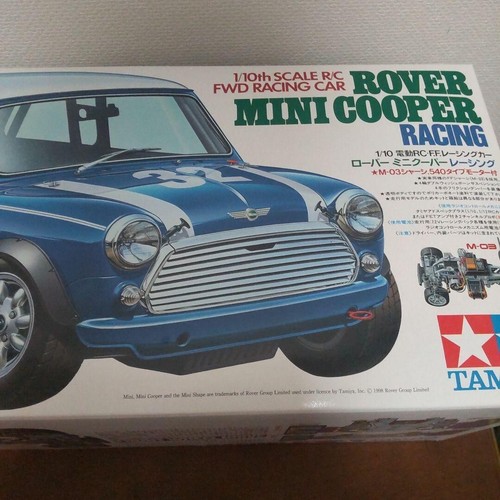 Tamiya 1/10 Mini Cooper Racing Radio Électrique Contrôle Inutilisé RC Kit - Photo 2/16
