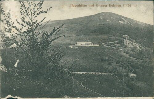 Ansichtskarte Hagerhütte und Grosser Belchen  (Nr.9376) Elsass