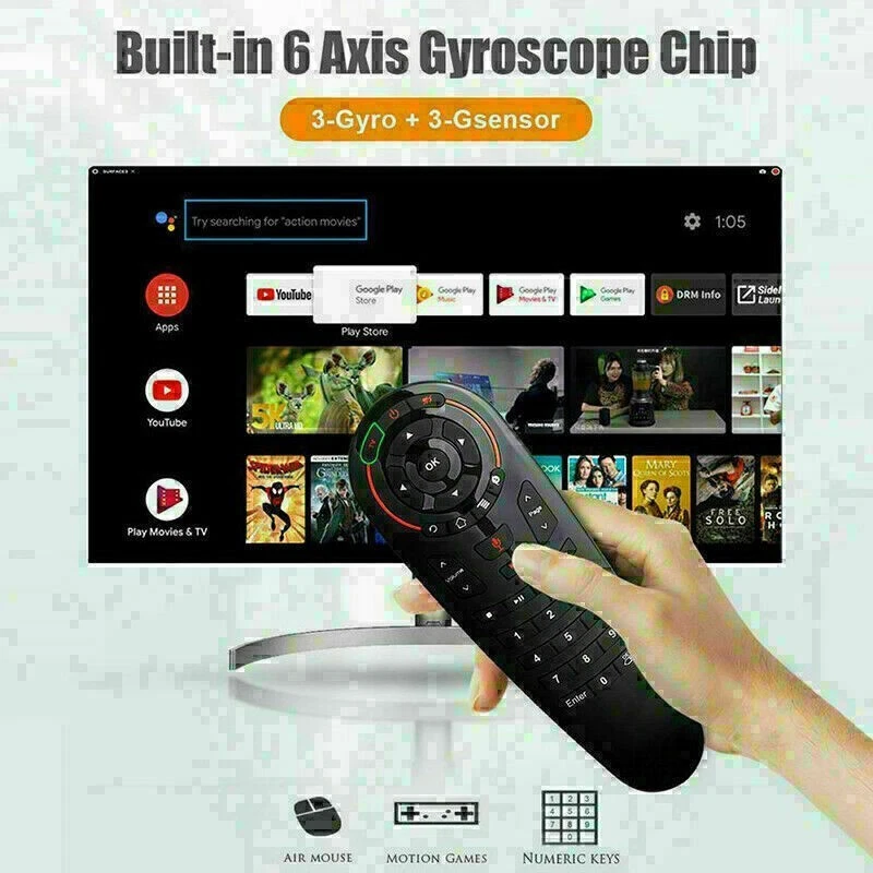 2.4G Universal Wireless Remote Control Keyboard Air Mouse For Android TV Box G30 - Image 3 of 4