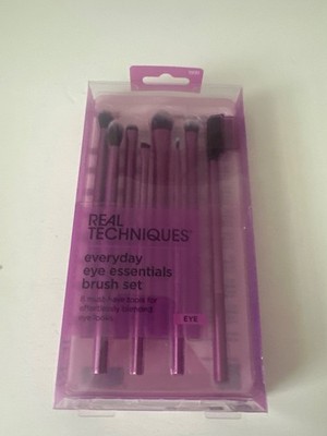 new unopened - Real Techniques 8 Piece Everyday Eye Essentials Makeup Brush Set