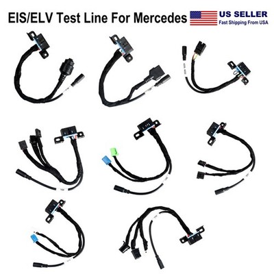 For Mercedes W204 W212 W221 Lock Platform EIS/ELV Test Line For VVDI BGA Tool