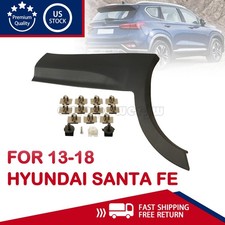 Rear Wheel Opening Flare Trim Fit Hyundai Santa Fe Sport 2013-2018