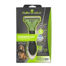 FURminator pour Poils Longs Petits Chiens, Deshedding - Soins Outil Brosse Peau