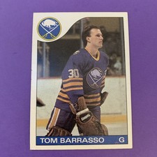 1985-86 Topps - Tom Barrasso #105 buffalo Sabres