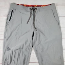 Stio Pants Men’s Size 36 Gray Hiking Softshell Stretch Outdoor Trail Style #2328