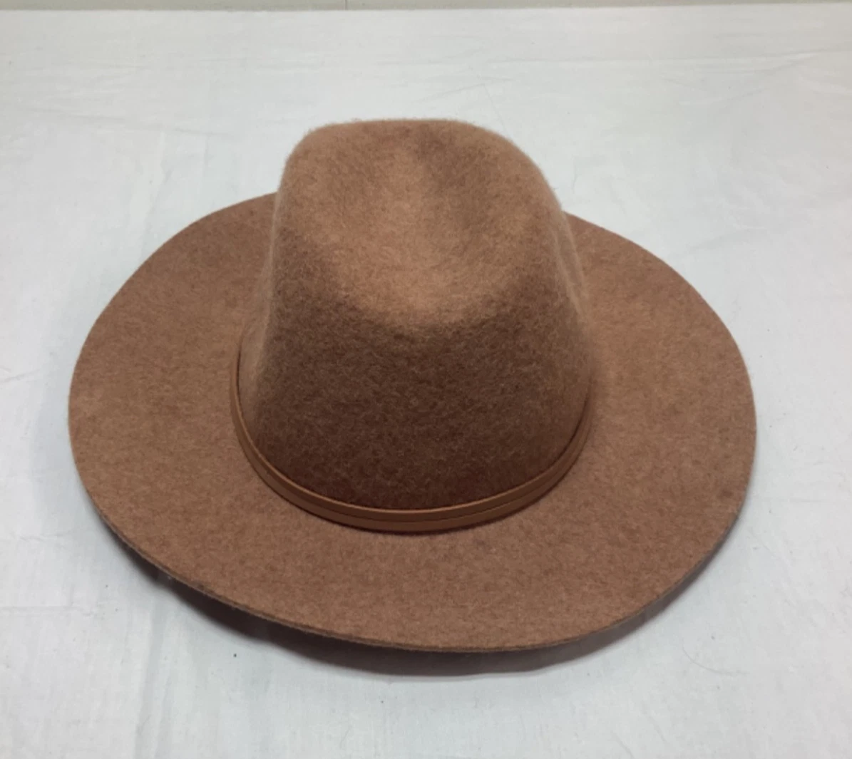gap wool Classic Brown Fedora Hat Gain Wool Felt Fedora Hat – Village Hat Shop main image 4