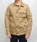Men's POLO RALPH LAUREN Vintage Safari Military Jacket Beige Cotton Sz Small