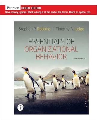 Essentials of Organizational Behavior, Judge, Timothy