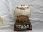 Tony Gwynn autographed commemorative baseball 3,000th hit on August 6, 1999.