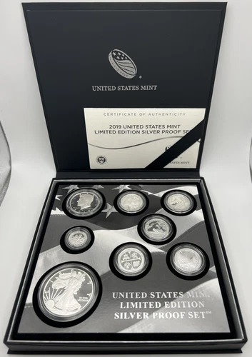 2019 US Mint Limited Edition Silver Proof Set w/Original Box & COA Free Shipping