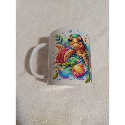 Sea Turtle Coffee Mug Ocean Animal Lover Tea Cup Gift Idea