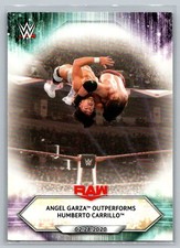 Angel Garza Outperforms Humberto Carrillo 2021 Topps WWE #30