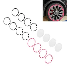 4PCS Wheel Rim Protection Ring Decorative Precise Fit Replacement For 