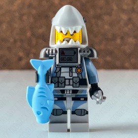 🌈 LEGO Shark Army Great White njo0361 Minifigure Ninjago 70613