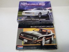 Lot of 2 Chevy Monte Carlo SS model kits (ple...
