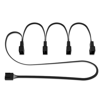 ARCTIC 4-Pin PWM Fan Splitter Cable PST Verteiler-Kabel für 4 Gehäuse Lüfter Fan