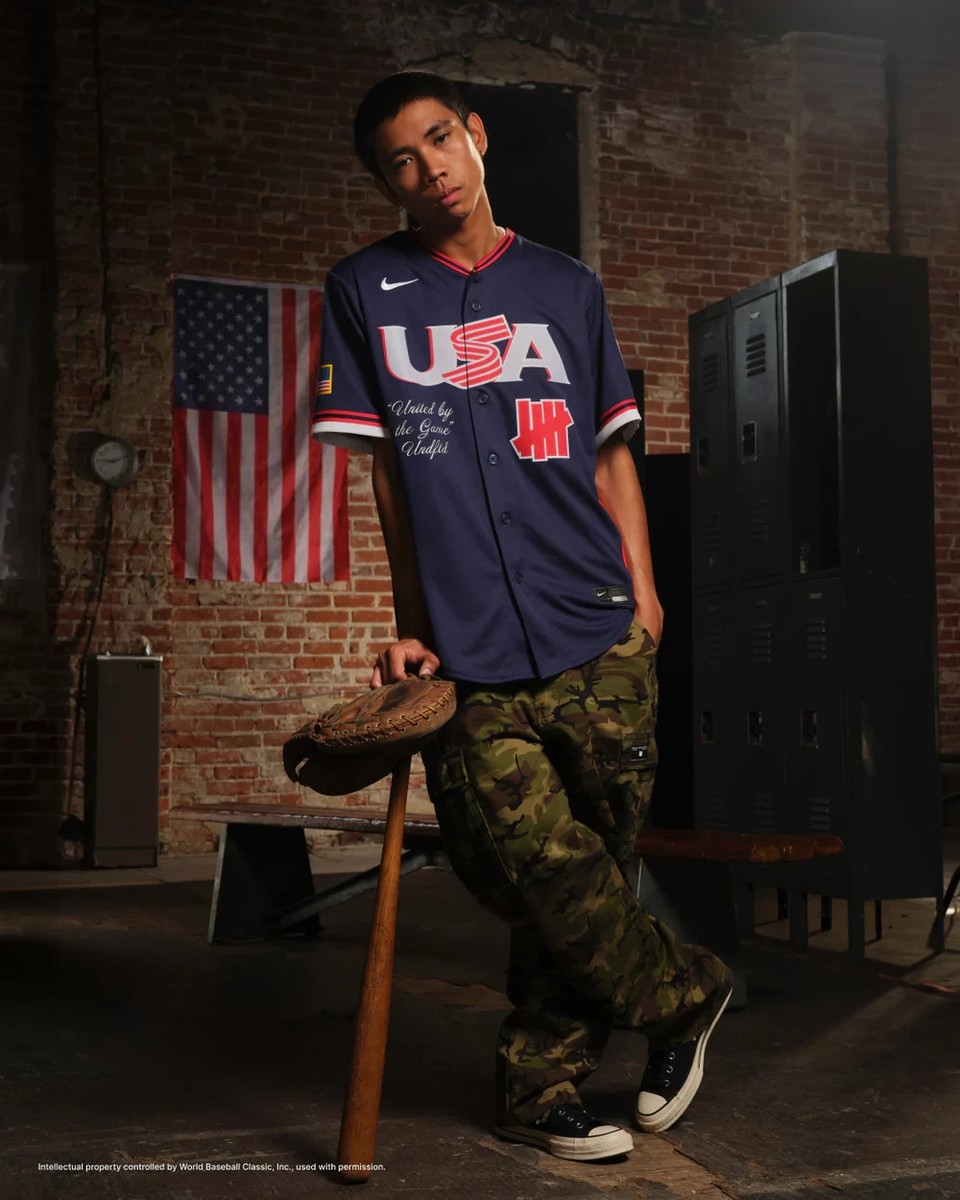 World Baseball Classic X Undefeated WBC x UNDEFEATED USA JERSEY