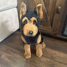 Vintage Yomiko Doberman Dog Russ Berrie Plush Stuffed Animal 16" Collectible