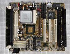 Golden Eagle MVP3 Vintage Computer Motherboard Socket 7 CPU RAM. Tested