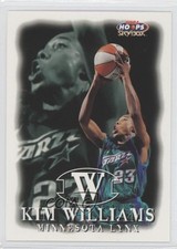 1999 WNBA Hoops Skybox Kim Williams #48 a9y