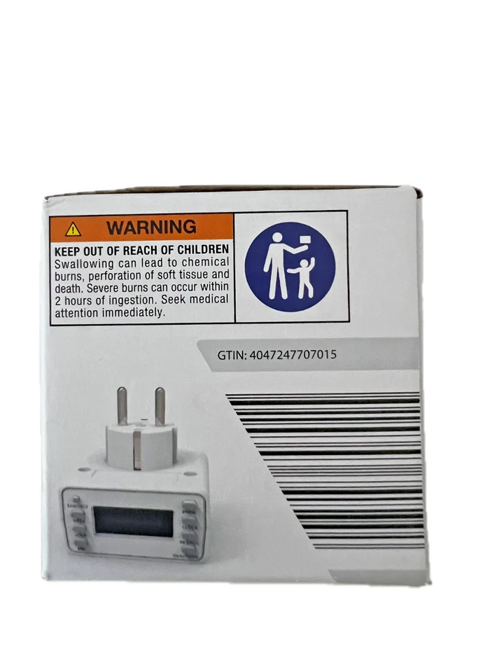 2-10x Workzone Zeitschaltuhr Timer digital Innenbereich 10 Programme 3860W - Bild 2 von 4