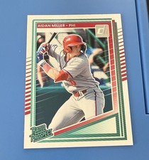 2025 Donruss Rated Prospect Aiden Miller No. 141