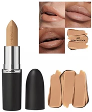 MAC MacXimal 837 PEACHSTOCK Sleek Satin Lipstick Full Size 0.12 OZ NIB