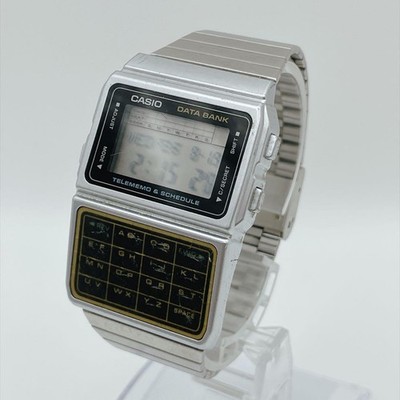 CASIO DATA BANK DBC-610 Digital Watch From Japan