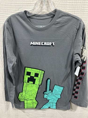 Minecraft Jungen LS T-Shirt Größe XL 14/16 - Bild 2 von 6
