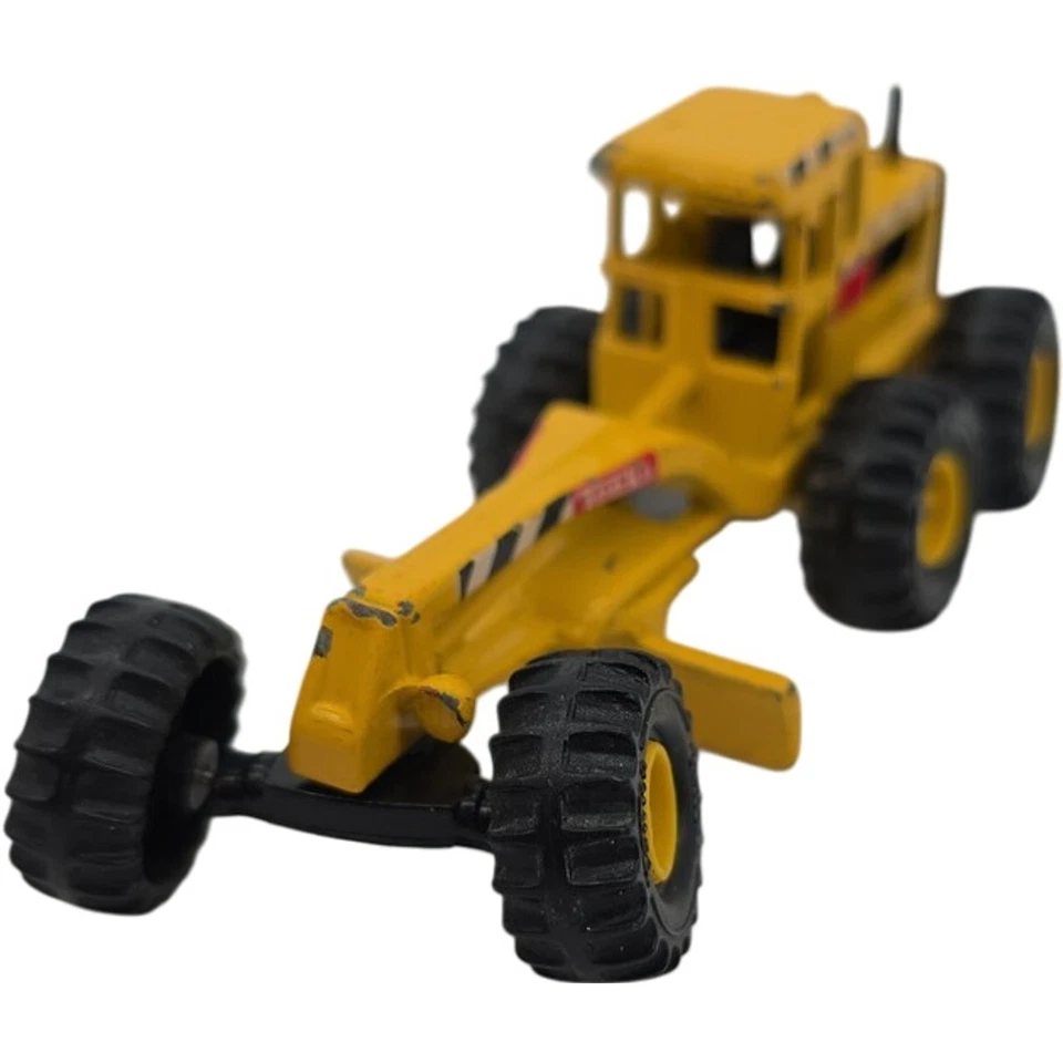 Maisto Tonka Hasbro 1998 Mini Road Grader Yellow Diecast Vintage Toy - Image 4 of 4