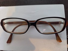 Jean LaFont Paris Eyeglasses Brown Frame Only...