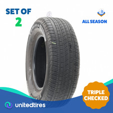 Set Of 2 Used 26565r17 Michelin Primacy Ltx 112t - 7.532 Set Of 2 Used 26565r17 Michelin Primacy Ltx 112t - 7.532