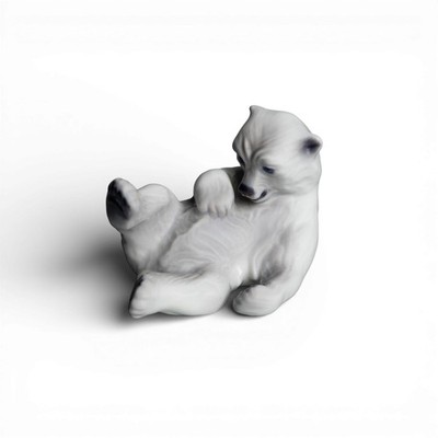 Lyngby Copenhagen Porzellanfigur  Orso Polare  Cod. 88E   8 cm