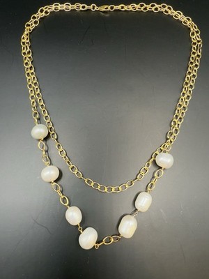 Perlenkette Sterlingsilber Lagenlook