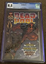 🔑🔑Deadpool #1  - 1st App Of T-Ray & Blind Al - 1st Solo Series - CGC 8.5 🔑🔑