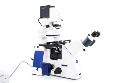 Zeiss Axio Observer A1 Inverted DIC II III Phase Contrast Microscope 10/20/40x A