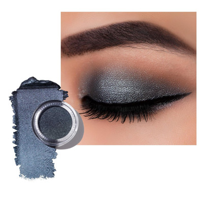 Oulac Lidschatten Grau| Hochpigmentierter Creme-Lidschatten| Smoky Eye Make-up|