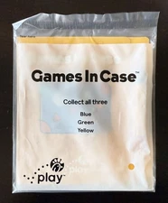 2025 Chick-fil-A Kids Meal Activity GAMES IN CASE "Yellow" NEW