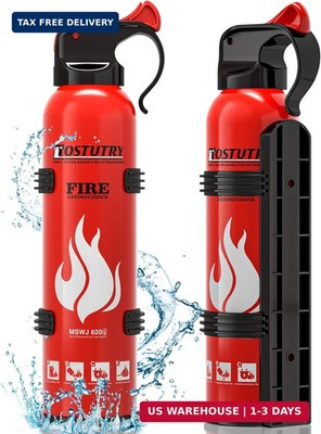 Upgraded 8-IN-1 Fire Extinguisher for Home Vehicle Car Kitchen Boat, Small Fire