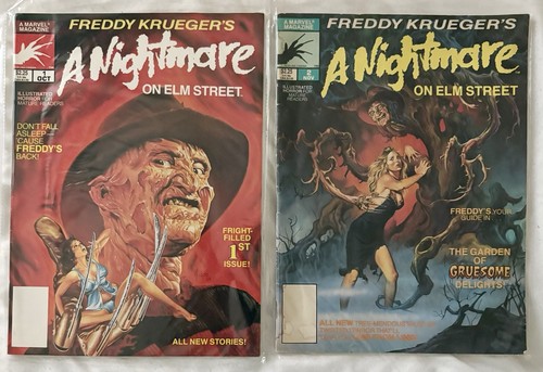 Marvel - Freddy Kruegers A Nightmare On Elm Street #1 #2 Comic