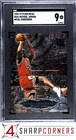 1996 FLEER METAL SHREDDERS #241 MICHAEL JORDAN HOF SGC 9