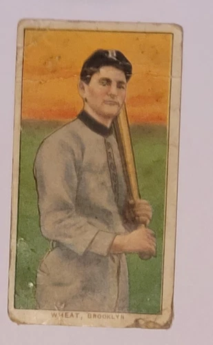 T206   Zack Wheat   HOF Brooklyn   Polar Bear Back     1909-11